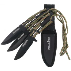 Набір ножів Cold Steel Throwing Set Paracord Handle