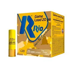 Патрон RIO Game Load C20 кал. 20/70 дріб №4/0 (5,0 мм) 28 г
