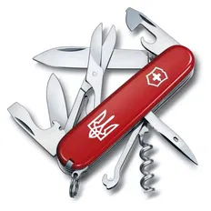 Ніж Victorinox Climber Ukraine Тризуб білий