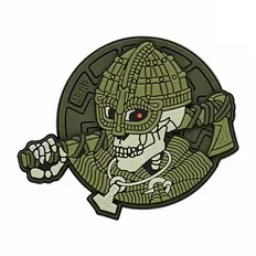 Нашивка M-Tac Undead Viking 3D PVC Olive