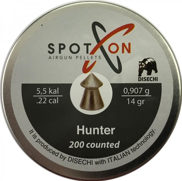 Кулі Spoton Hunter кал. 5,5, 0,907 г, 200 шт