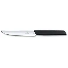 Ніж кухонний Victorinox Swiss Modern Steak 12 см, чорний