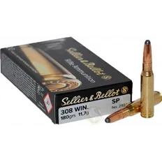 Набій Sellier & Bellot кал. 308 Win куля SP маса 11,7 г/ 180 гран