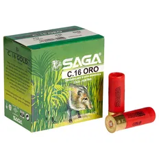Патрон SAGA Gold Selva кал. 16/70 дріб №00 (4.5 мм) наважка 28 г.
