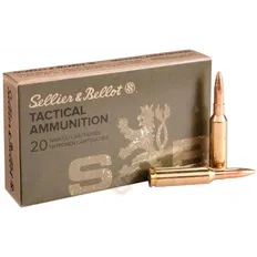 Патрон Sellier & Bellot кал. 6.5 Creedmoor пуля FMJ-BT масса 9,1 г/ 140 гран