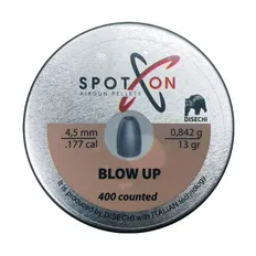 Кулі пневматичні Spoton Blow Up кал. 4,5мм. Вага - 0,842 г. 400 шт/уп