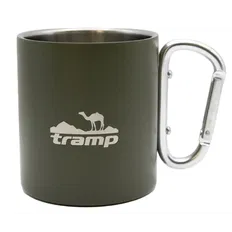 Термокухоль з карабіном Tramp 350 мл олива UTRC-122-olive