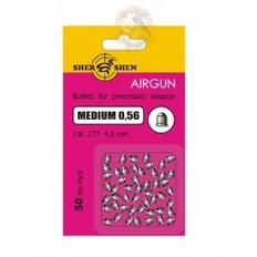 Кулі 4,5мм Шершень Medium 0,56 г (50 шт)