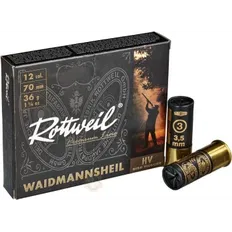 Набій Rottweil Waidmannsheil HV Plastik кал.12/70 дріб №3 36 г
