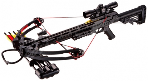 Блочний арбалет Man Kung XB52 Stalker KIT. Black