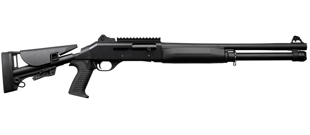 Рушниця TAC-12 Black 12 кал. 18,5" Telescopic Stock з кейсом