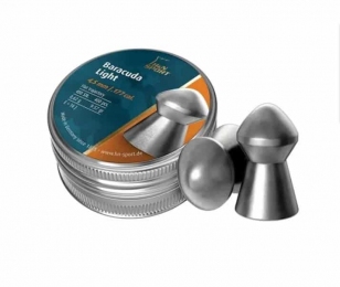 Кулі пневматичні H&N Baracuda Light. Кал. 4.5 мм, Вага - 0.62 р. 400 шт/уп
