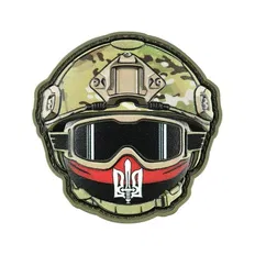 Нашивка M-Tac Emoji №18 MC червоно-чорна