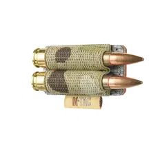 Патронташ M-Tac на липучці для 2-х патронів кал. 308 Multicam