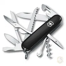 Ніж Victorinox Swiss Army Huntsman, чорний