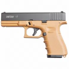 Пистолет стартовый Retay G17 кал. 9 мм tan.