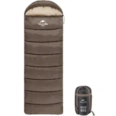 Спальник Naturehike U350 NH20MSD07 (1°C), лівий коричневий