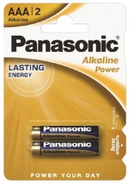 Батарея Panasonic ALKALINE POWER AАA BLI 2