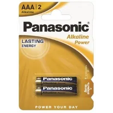 Батарея Panasonic ALKALINE POWER AАA BLI 2