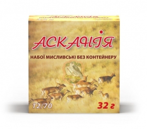 Набій Тахо "Асканія" кал. 12х70 №5 32г