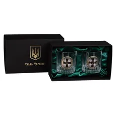 Набір стаканів Boss Crystal Boss Crystal ЗСУ 2 шт (B2VSU2XGD)
