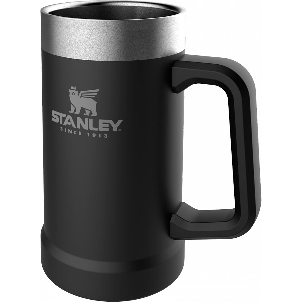 Термокружка пивная Stanley Adventure Stein Matte Black 0.7 л