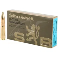 Набій Sellier& Bellot Subsonic кал. 300 Whisper. Куля FMJ маса 13 г/200 гр