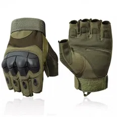 Рукавиці без пальців Tactic One+ Green