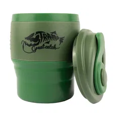 Горнятко силіконове Tramp з кришкою 350ml olive
