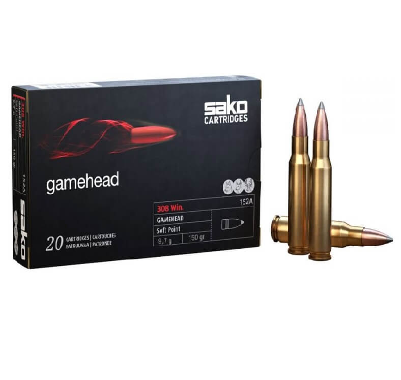 Патрон Sako Gamehead кал .308Win SP 9,7 гр