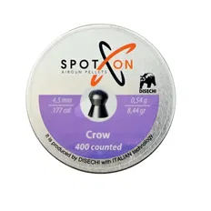 Кулі пневматичні Spoton Crow кал. 4,5 мм. Вага - 0,54 г. 400 шт/уп