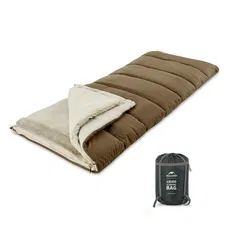 Спальний мішок 3 в 1 Naturehike CR450, коричневий