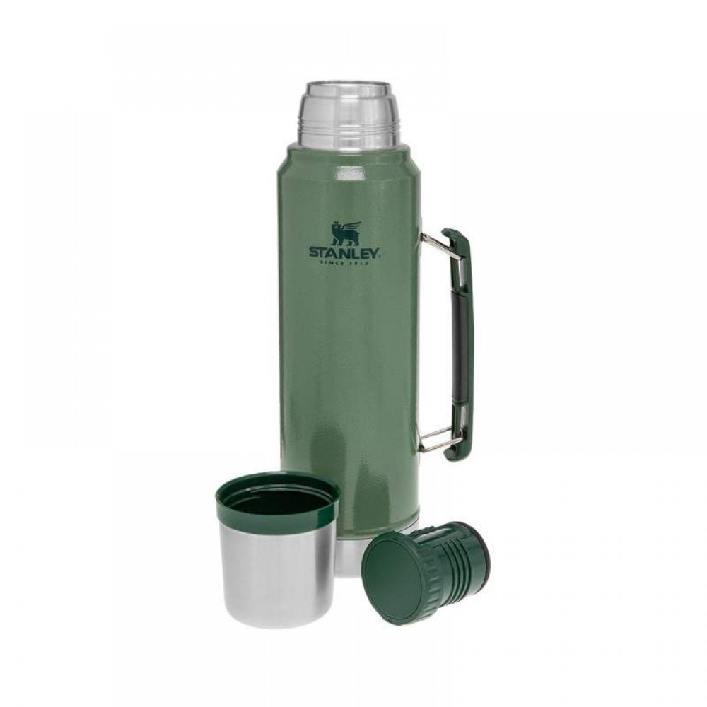 Термос Stanley Legendary Classic Hammertone Green 1л