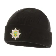 Шапка M-Tac Поліція тонка в'язка Black