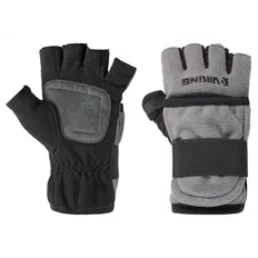 Рукавички Viking Fishing Ice Pro 5 cut finger+cover grey-graphite
