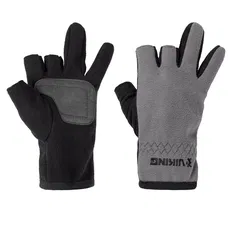 Рукавички Viking Fishing Ice Master 3 cut finger grey-graphite