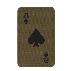 Нашивка M-Tac Ace of Spades Laser Cut Ranger Green/Black