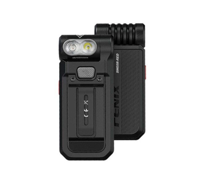 Ліхтар ручний Fenix SW05R-RED LED чорний