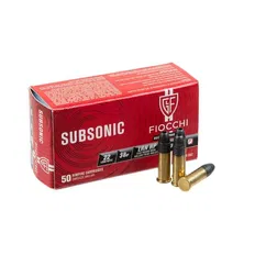Патрони Fiocchi 22 LR Subsonic LRN HP 38Gr (2.46 г)