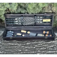 Подарунковий набір Mzavod Майстер BBQ чорний