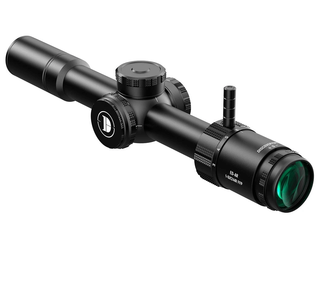 Приціл Discovery Optics ED-AR 1-6x24IR FFP (30 мм, підсвічування)
