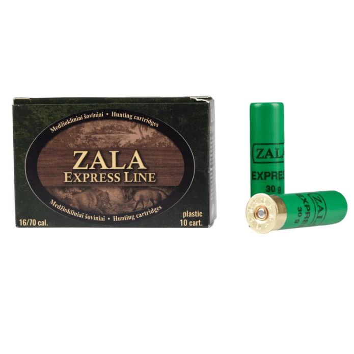 Патрон Zala Arms Express кал. 16/70 картеч (8,60 мм) наважка 30 г