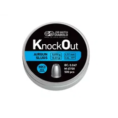 Кулі пневматичні JSB Diabolo Knock Out Slugs MKII кал. 4,5 мм 0,65 г 500 шт/уп