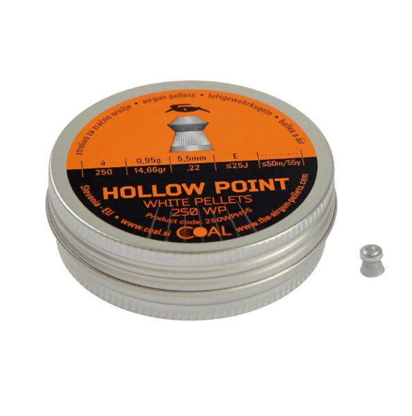 Кулі пневматичні Coal Hollow Point кал. 5.5 мм 0.95 г 250 шт/уп