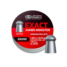Кулі пневматичні JSB Diabolo Exact Jumbo Monster Grand 5,52 мм 1,85 гр 150 шт/уп