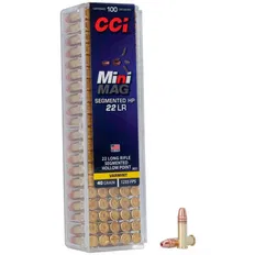 Патрон CCI 22 LR Mini-Mag Segmented HP 40Gr (2,59 г)