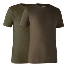 Футболка DeerHunter Basic 2-Pack (354/572 Adventure Green/Brown Leaf)