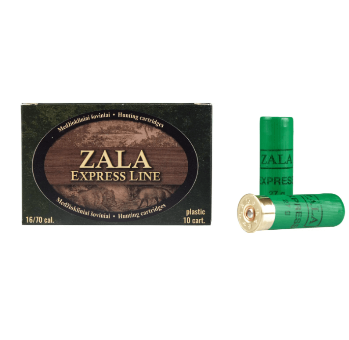 Патрон Zala Arms Express кал. 16/70 дріб № 1 (4,00 мм) наважка 27 г