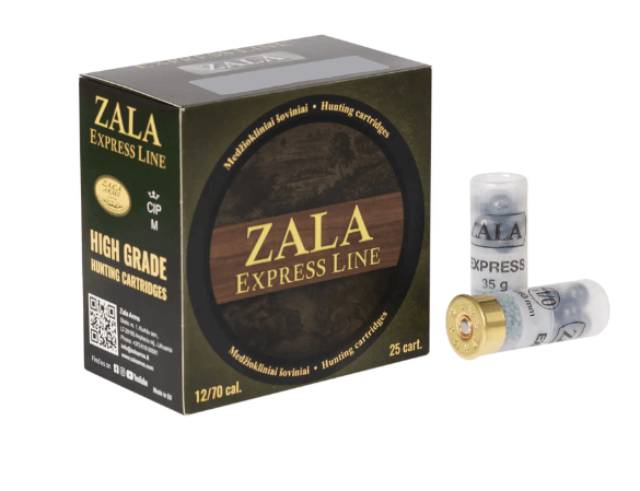 Патрон Zala Arms Express (без контейнера) кал. 12/70 картеч (8,6 мм) наважка 35 г