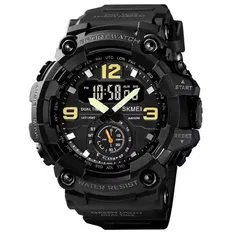 Тактичний годинник Skmei 1637 Black